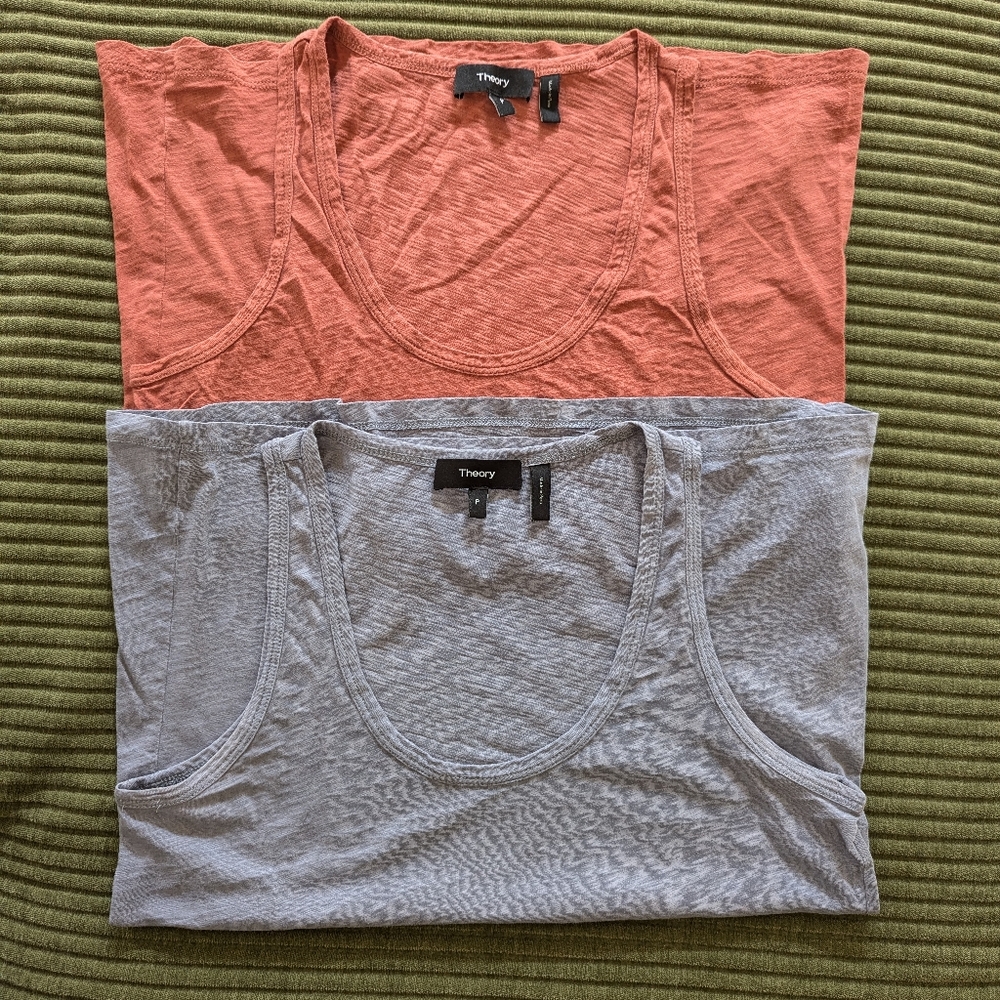 2 Theory Cotton Tank Tops